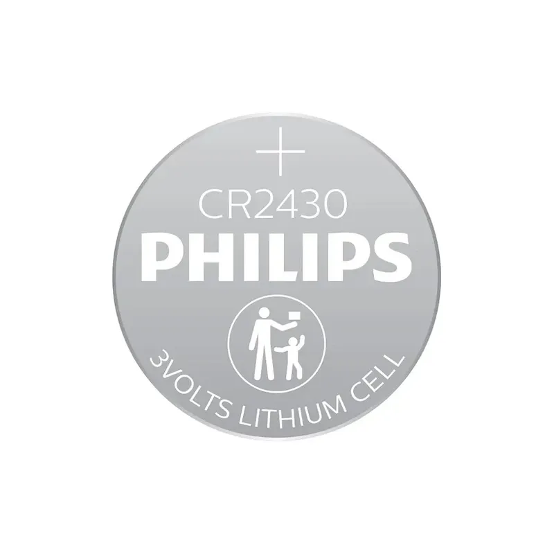 Philips CR2430 3V Lithium Coin Cell Battery