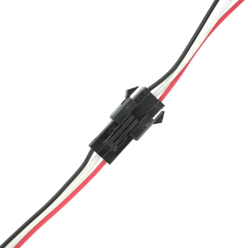 JST SM 3-Pin Male & Female Connector Pair with 20 cm Cable