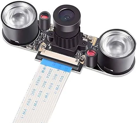Raspberry Pi Infrared Night Vision Camera with Adjustable Focus (CSI)