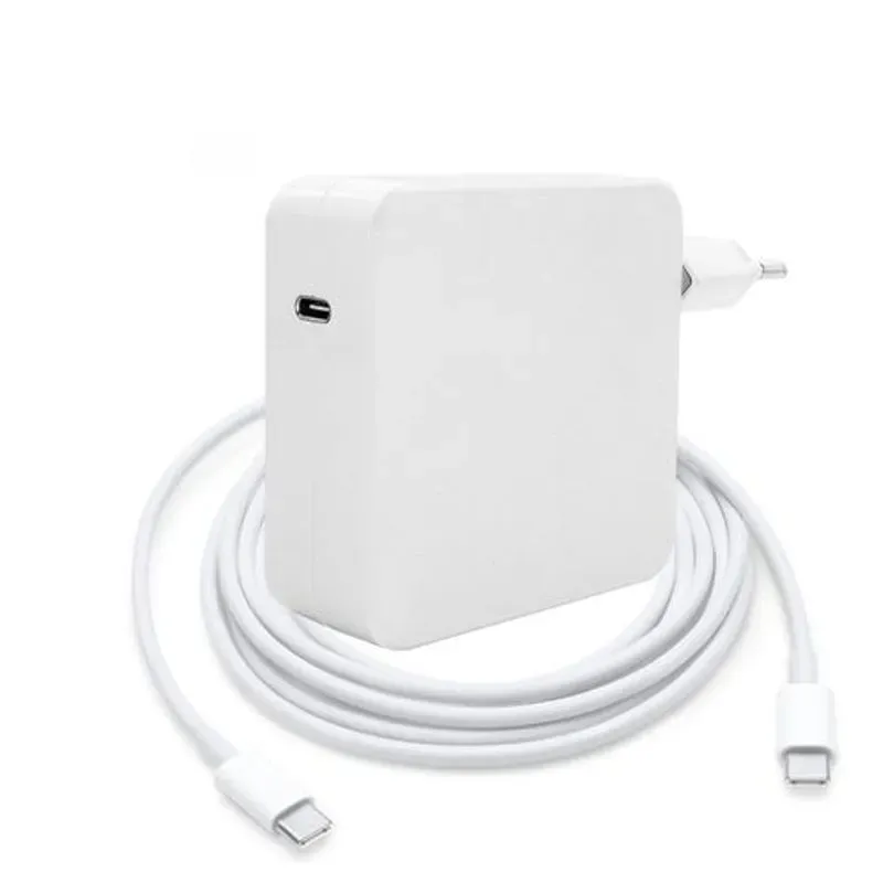 محول طاقة USB-C من نوع AE96 بجهد 5-20 فولت وتيار 4.8 أمبير وقدرة 96 واط مع كابل Type-C