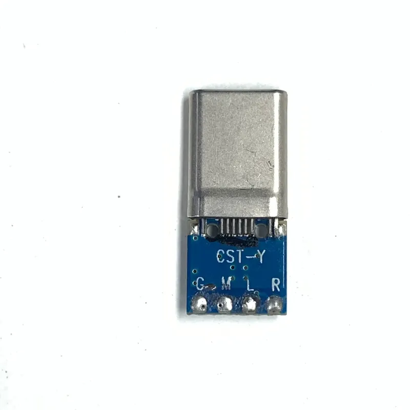 محول صوت من USB Type-C ذكر إلى جاك 3.5mm، 4 أطراف
