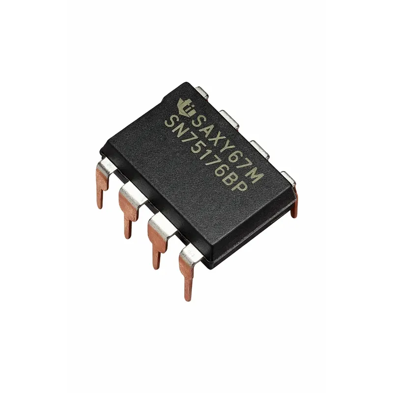 دائرة SN75176BP مرسل ومستقبل ناقل تفاضلي RS-485/RS-422 بجهد 5V