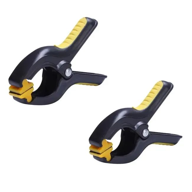 Non-Slip Heavy Duty Nylon Spring Clamps Set (2 Pcs)