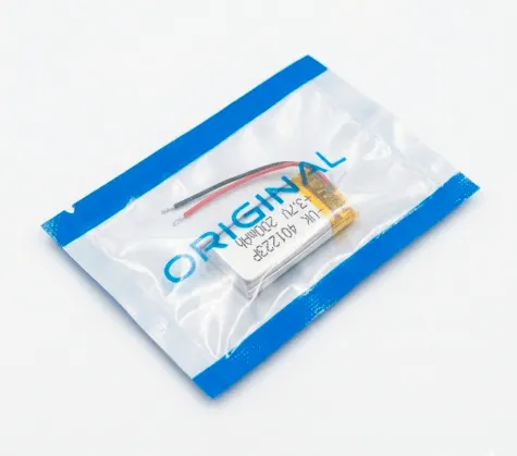 401223 Li-Po Pouch Cell 3.7V 200mAh with Bare Leads