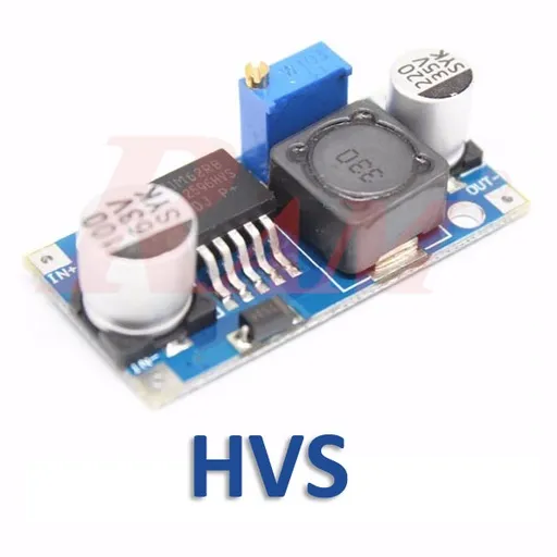 وحدة DC-DC هابطة قابلة للضبط 3 أمبير بمنظم LM2596HVS ودخل 4.5 إلى 60 فولت