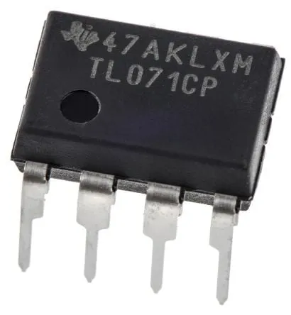 TL071CP Low-Noise JFET-Input Operational Amplifier, DIP-8