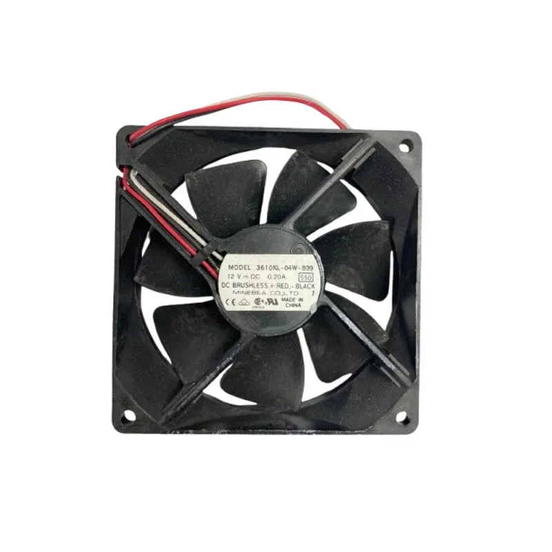 MINEBEA 3610KL-04W-B69 DC Fan 12V 0.56A 92x92x25mm (Used Like New)