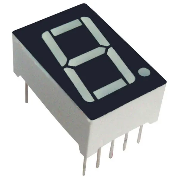 Large 7-Segment Display 1.8 inch Ultra Blue (470 nm)