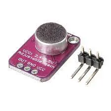 MAX4466 Electret Microphone Amplifier Module with Adjustable Gain