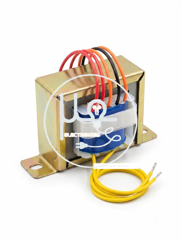 220V to 9V and 18-0-18V AC 3A Center-Tapped Transformer