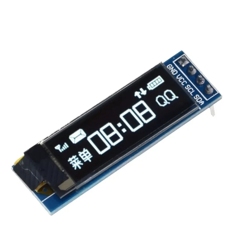0.91 inch OLED Display 128x32 I2C (SSD1306), Blue