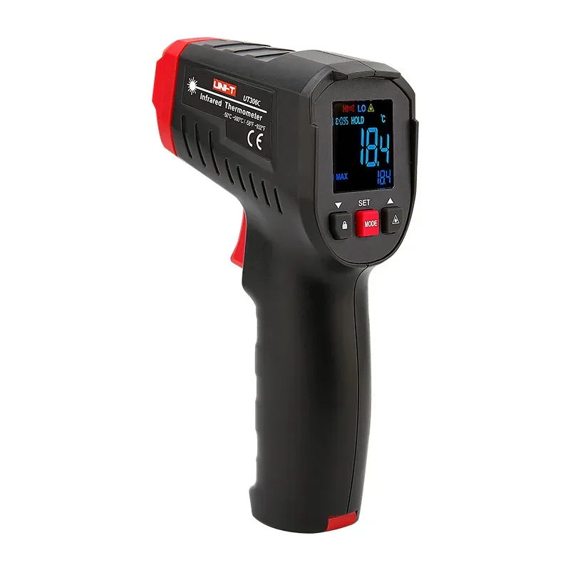 UNI-T UT306C Non-Contact Infrared Thermometer (-50°C to 500°C)