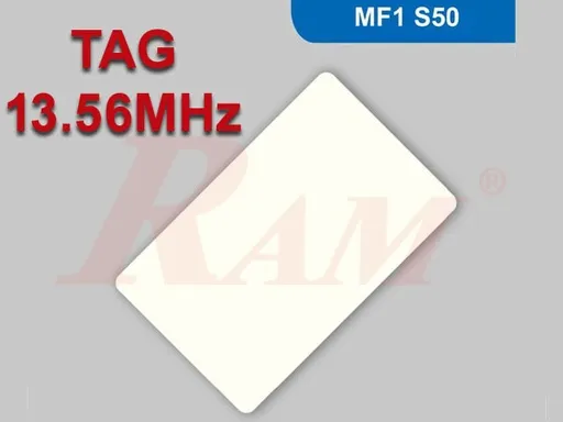 بطاقة RFID بتردد 13.56 ميجاهرتز من PVC