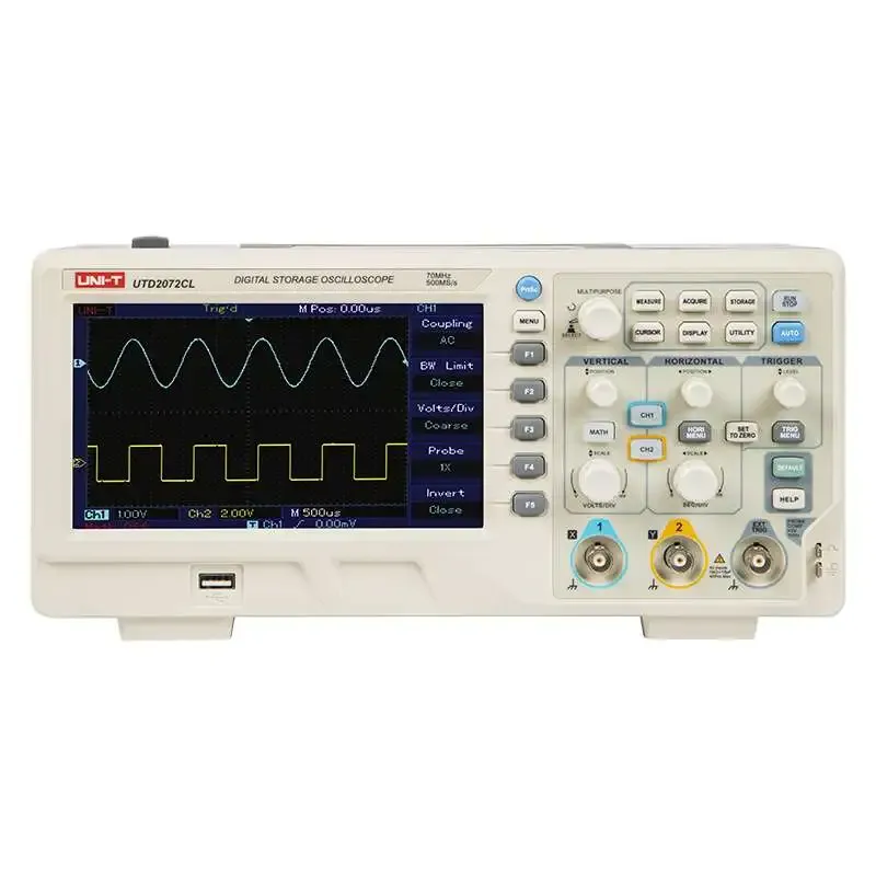 UNI-T UTD2072CL 70MHz 2-Channel Digital Oscilloscope