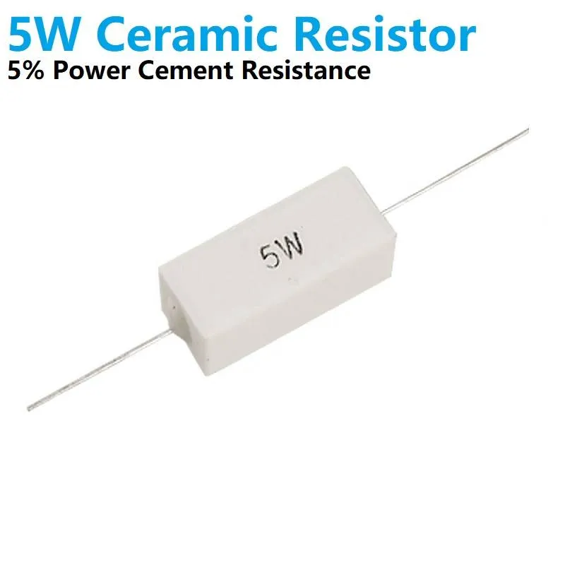 5W Ceramic Cement Power Resistor 470 Ohm