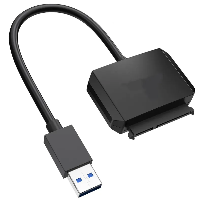 محول USB 3.0 إلى SATA III لأقراص 2.5 بوصة مع مؤشر LED