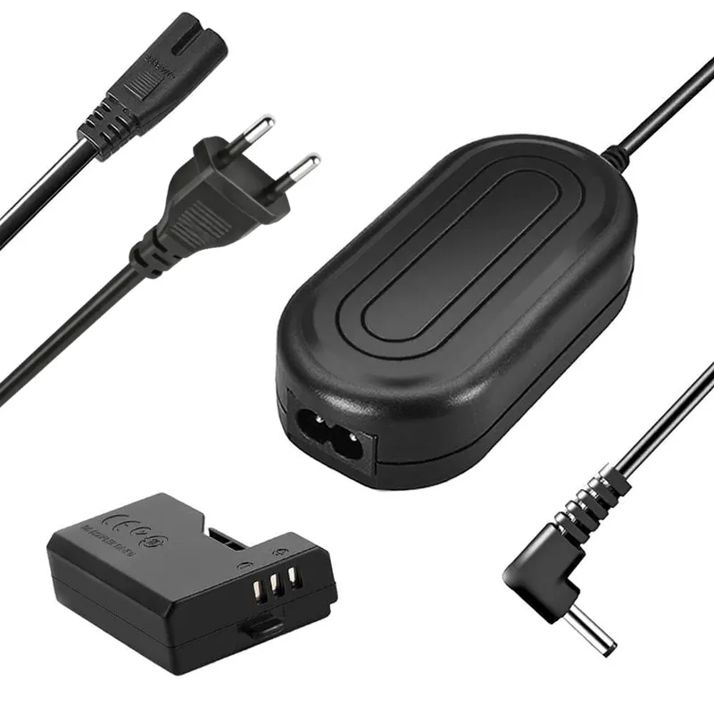 DR-LP-E10 Dummy Battery with AC Adapter for Canon Rebel T3/T5/T6/T7