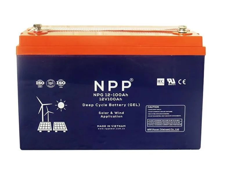 بطارية NPP NPG12-100Ah رصاص حمضي 12 فولت 100 أمبير ساعة