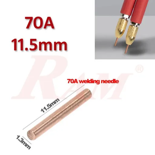 إبرة لحام SUNKKO GLITTER 801 رقم #70A بمقاس 11.5 مم (قطعة غيار)