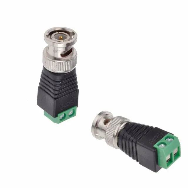 BNC Male Connector with Screw Terminal Block