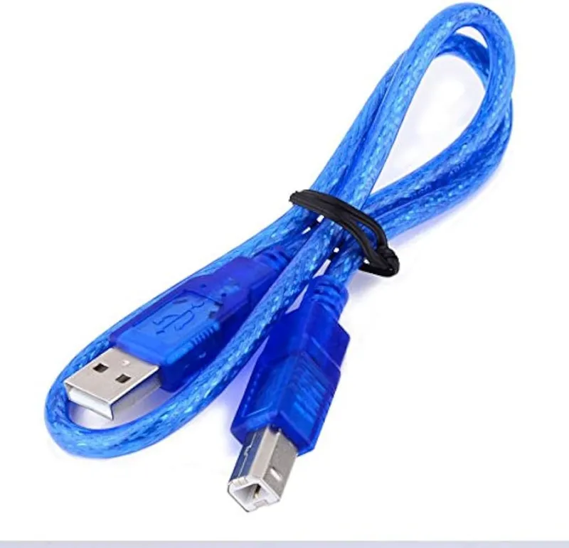USB A to B Cable 0.5 m for Arduino and Printers