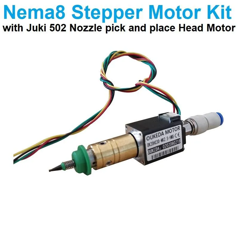 NEMA 8 Hollow Shaft Stepper Motor for SMD Pick and Place Machine