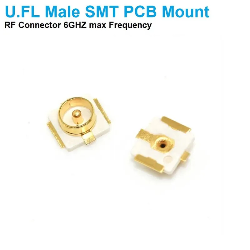 U.FL Male RF Connector SMD PCB Mount (IPEX/IPX, U.FL-R-SMT)