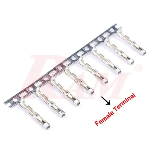 Dupont Female Crimp Terminal 2.54mm (Pack of 100)