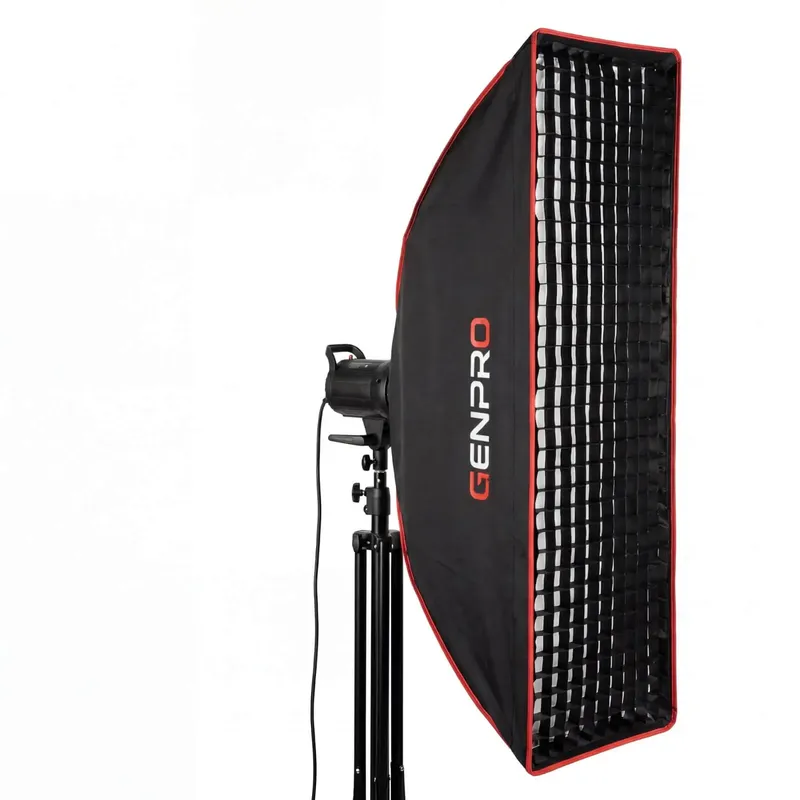 GENPRO GEN-30140 Easy-Open Strip Softbox 30x140cm, Bowens Mount
