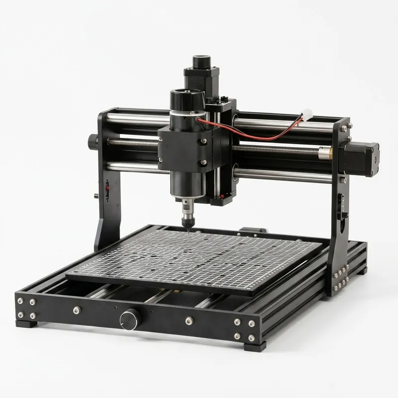 راوتر CNC 4030 PRO مع مغزل 500 واط ورأس ليزر 40 واط