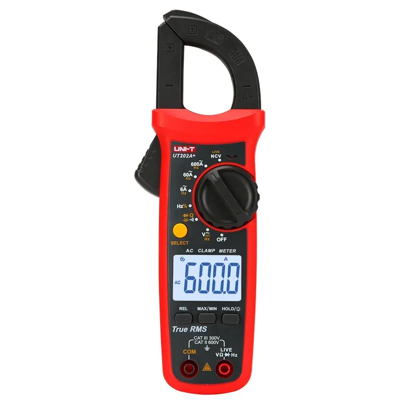 UNI-T UT202A+ 600A True RMS Digital Clamp Meter