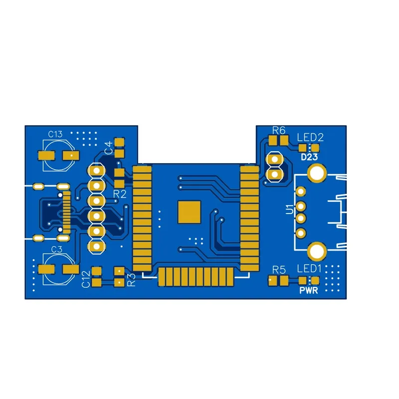 لوحة PCB لوحة تطوير ESP32 مع دعم USB Host