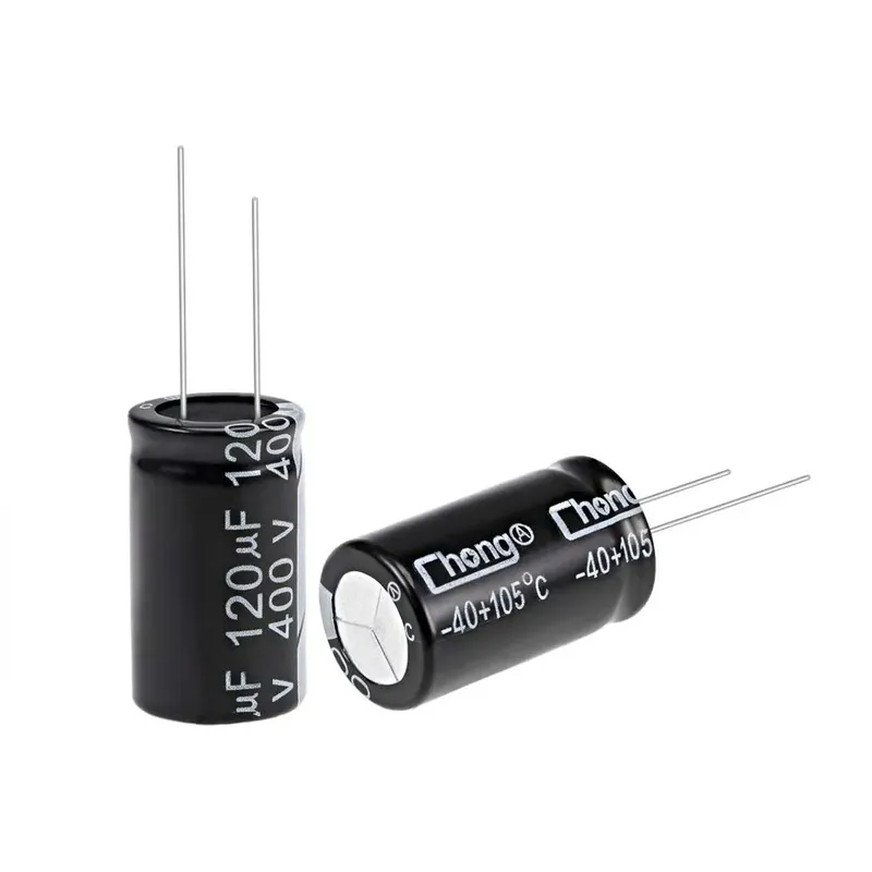 Chong Aluminum Electrolytic Capacitor 120µF 400V 18x32mm