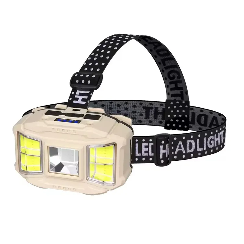 كشاف رأس LED قابل للشحن HC-618S يعمل ببطارية 18650