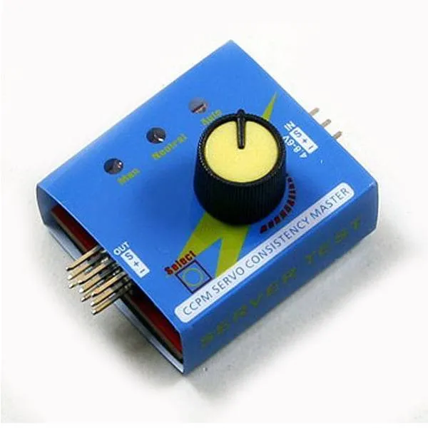 Servo Motor and ESC Consistency Tester (1-3 Servos)