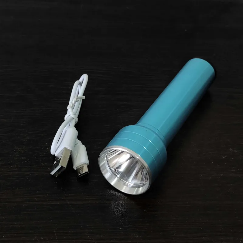 كشاف LED صغير قابل لإعادة الشحن XJ-007 مع كابل Micro USB