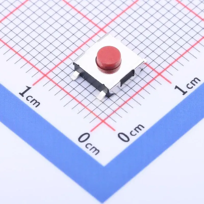 مفتاح لمسي SMD بأربعة أطراف ‏TS-E004 ‏6.2×6.2×3.1 مم