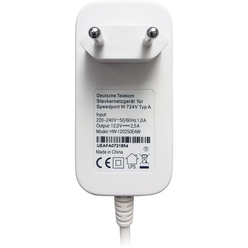 Telekom 12V 2.5A AC/DC Power Adapter HW-120250EAW
