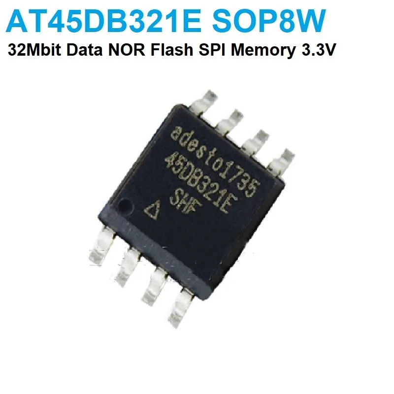 AT45DB321E 32Mbit SPI DataFlash Serial Flash Memory SOIC-8 3.3V