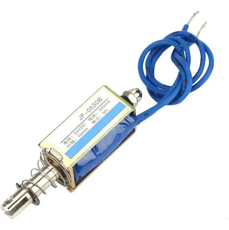 Linear Push-Pull Solenoid JF-0530B 24V 300mA 10mm 5N