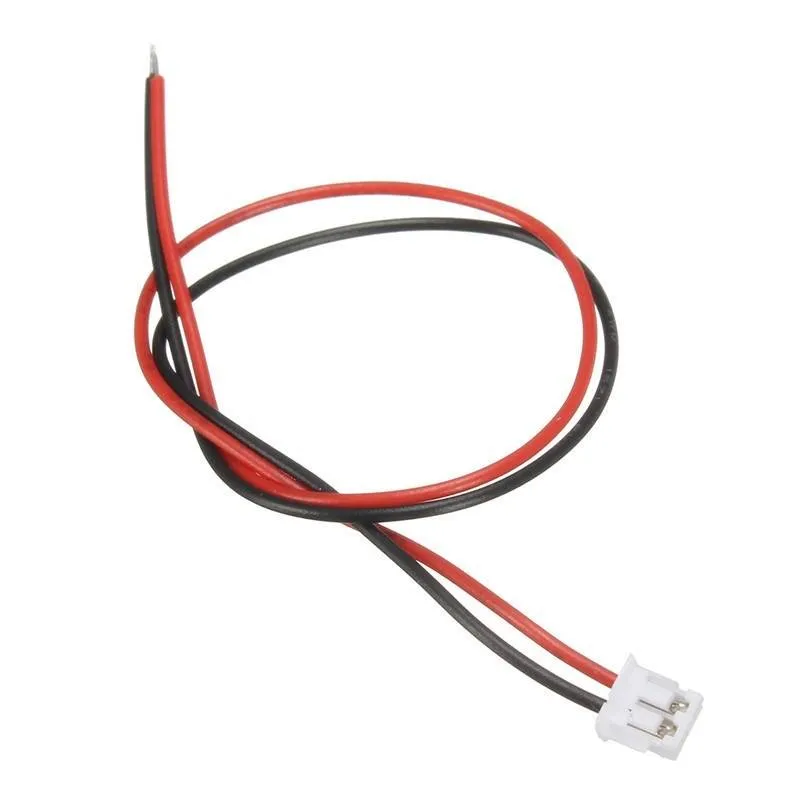 JST XH 2.0mm 2-Pin Single-Head Cable 15cm White