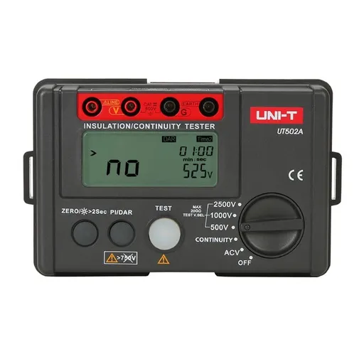 UNI-T UT502A Insulation Resistance Tester 500V/1000V/2500V