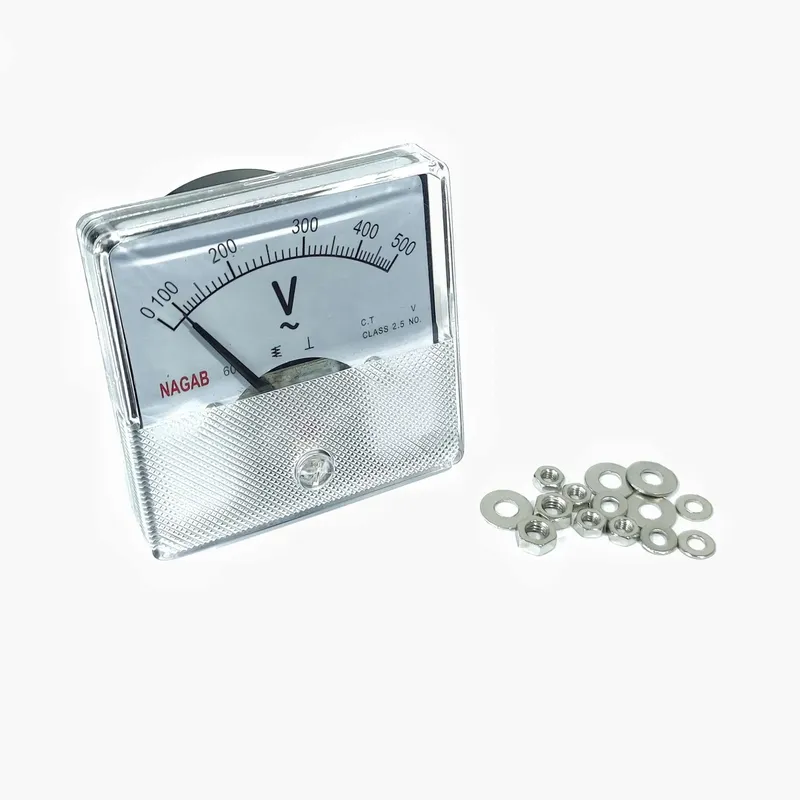 DH-60 0–500VAC Analog AC Voltage Panel Meter