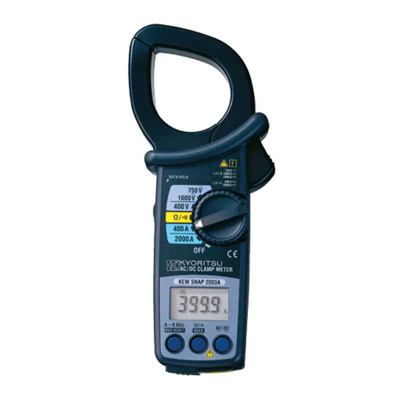 Kyoritsu 2003A AC/DC Clamp Meter, 400A / 2000A