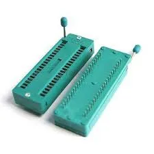40-Pin DIP ZIF IC Test Socket (Narrow Body, 2.54 mm Pitch)