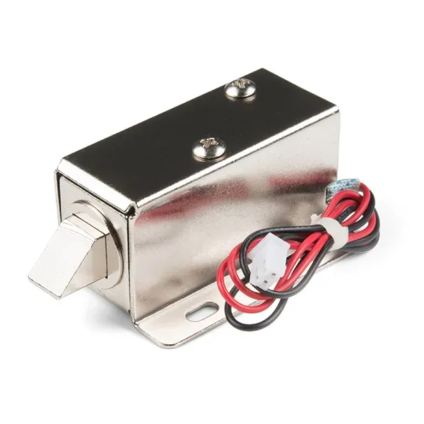 Electric Solenoid Magnet Lock 12VDC 600mA 10mm Stroke