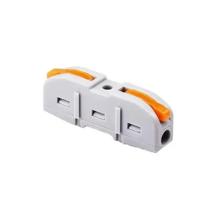 موصل أسلاك WAGO NC-211 بمشبك زنبركي، مدخل ومخرج واحد