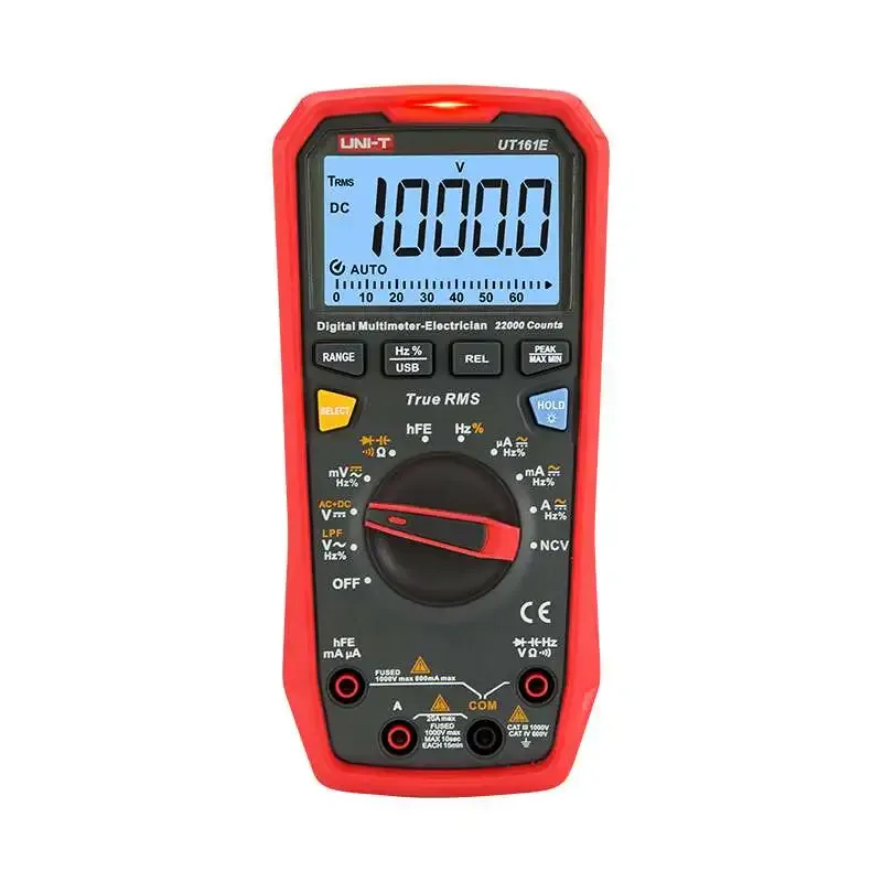 UNI-T UT161E 1000V True RMS Digital Multimeter 22000 Counts