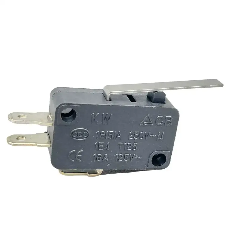 SPDT Micro Limit Switch 27mm Long Arm Lever 16A