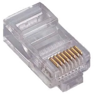فيش RJ45 لشبكات Ethernet (8P8C) من البلاستيك